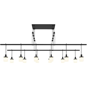 Suspenders - 36W 12 LED Pendant-16 Inch Tall and 48 Inch Wide - 1118035