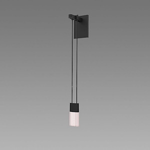 Suspenders - 1.6W LED Mini Wall Sconce In Style-15.25 Inches Tall and 1.5 Inches Wide