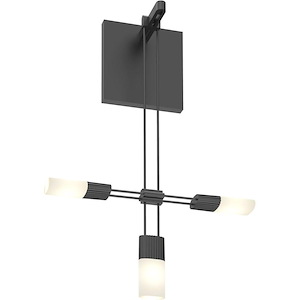 Suspenders - 4.8W 1 LED Wall Sconce-15.25 Inch Tall and 11.25 Inch Wide - 1118070