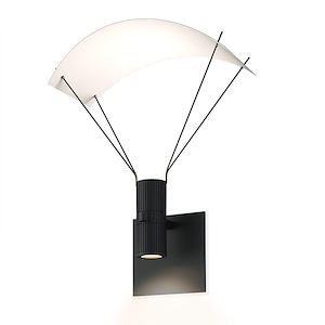 Suspenders - LED Standard Single Wall Sconce In Modern Style-11.75 Inches Tall and 10.75 Inches Wide - 1118076