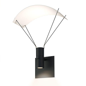 Suspenders - 9W 1 LED Wall Sconce-11.75 Inch Tall and 10.75 Inch Wide - 1118076