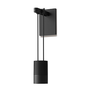Suspenders - LED Mini Single Wall Sconce In Modern Style-9 Inches Tall and 1.75 Inches Wide