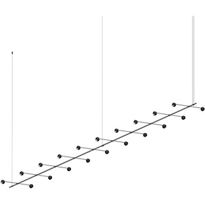 Suspenders - 89W 20 LED Pendant-2 Inch Tall and 193 Inch Wide - 1118052