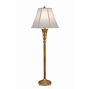 63 Inch High French Gold Traditional Style Floor Lamp