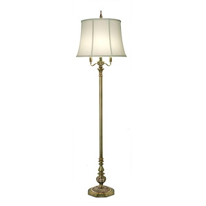 67 Inch High Antique Brass 6 Way FLOOR LAMP