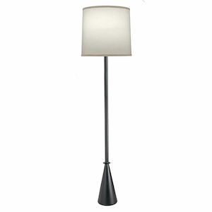 61.5 Inch High Stone Cutter  Contemporary Floor Lamp