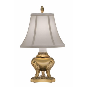 1 Light Urn Mini Table Lamp-18 Inches Tall