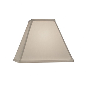Hardback Tapered Square Shade-8 Inches Tall and 8 Inches Wide