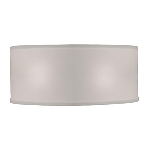 Hardback Shallow Drum Shade-8 Inches Tall and 18 Inches Wide
