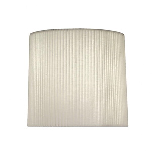 Hardback Deep Side Pleat Drum Shade-14 Inches Tall and 15 Inches Wide