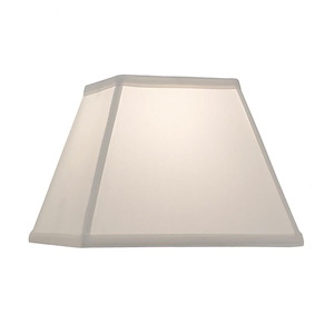 Accessory - 6x11x9.75 Inch Square Hardback Lamp Shade