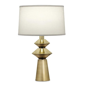 24 Inch High Antique Bronze Contemporary Table Lamp