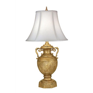 1 Light Urn Table Lamp-30 Inches Tall