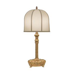 1 Light Lilly Pad Table Lamp-27 Inches Tall