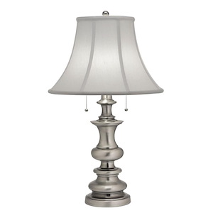 1 Light Double Pull Chain Table Lamp-29 Inches Tall