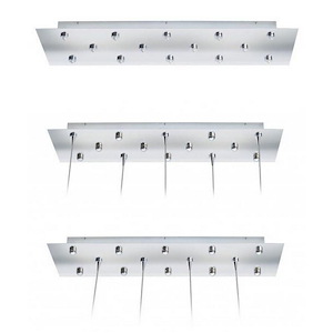 Accessory - 31 Inch 14 Port Low Voltage Canopy for Halogen Fixture