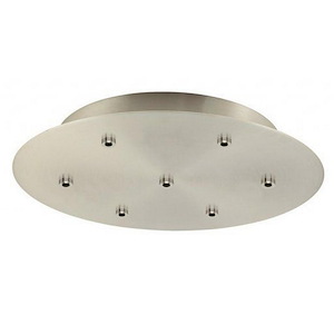 Accessory - 20 Inch 7 Port Line Voltage Round Canopy