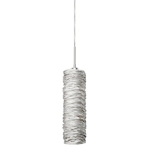 Coil - 9.75 Inch 2W 1 LED Long Monopoint Pendant - 540871