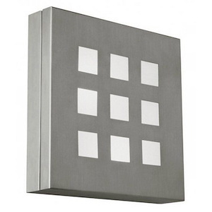 Quadro Nove - 12 Inch 26W 1 LED Square Outdoor Wall Sconce