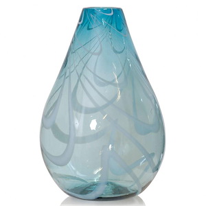 Aurora - Pulled Thread Vase In Modern Style-17.71 Inhces Tall and 11.41 Inches Wide