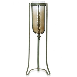 Asha - 1 Light Large Candle Holder Stand-35 Inches Tall and 6 Inches Wide