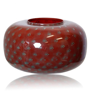 Firenze - Glass Accessory In Modern Style-11 Inches Tall and 14 Inches Wide
