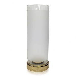 Dann Foley - Decorative Hurricane Candle Holder-16.5 Inches Tall and 6.3 Inches Wide
