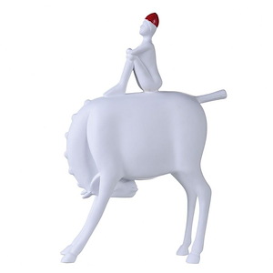 Dann Foley - Herdsman Sculpture In Contemporary Style-15.7 Inches Tall and 10.5 Inches Wide