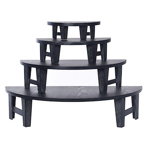 Dann Foley - Tabletop Nesting Table (Set of 4)-6 Inches Tall and 12 Inches Wide - 1266350