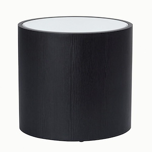 Dann Foley - Oval Side Table In Contemporary Style-15.16 Inches Tall and 16.34 Inches Wide - 1293595