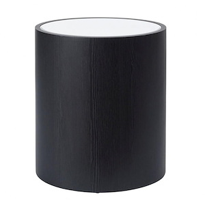 Dann Foley - Oval Side Table In Contemporary Style-19 Inches Tall and 16.34 Inches Wide - 1293695