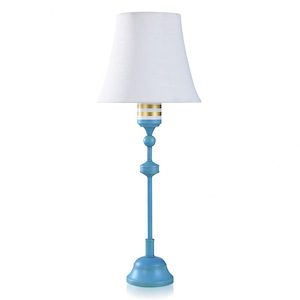 Dann Foley - 1 Light Table Lamp-Transitional Style-33 Inches Tall and 6 Inches Wide