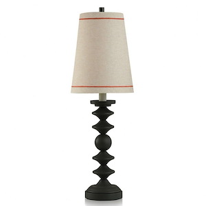 Dann Foley Lifestyle - 1 Light Table Lamp In Art Deco Style-30 Inches Tall and 10 Inches Wide - 1301138