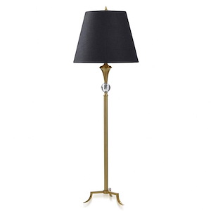Dann Foley - 1 Light Floor Lamp-Transitional Style-47.5 Inches Tall and 16 Inches Wide