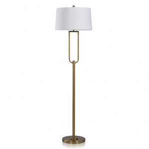 Dann Foley - 1 Light Floor Lamp-Contemporary Style-64 Inches Tall and 11 Inches Wide - 1266404