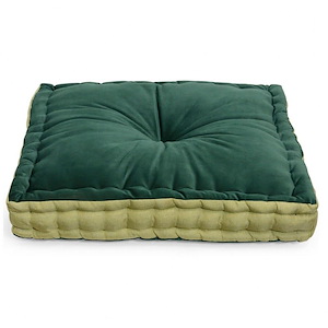 Dan Foley - Harper Small Floor Pillow In Modern Style-3 Inhces Tall and 22 Inches Wide