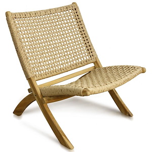 Asha - Folding Lounge Chair-31.5 Inches Tall and 26 Inches Wide - 1266449