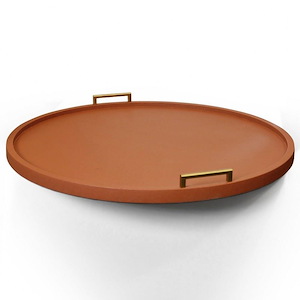 Dann Foley - Tray In Contemporary Style-2.5 Inches Tall and 34 Inches Wide