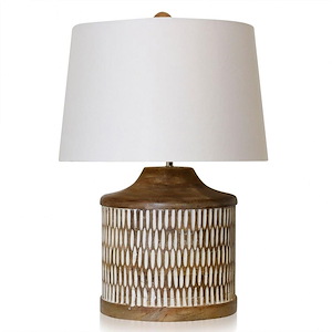 1 Light Table Lamp In Bohemian Style-20 Inches Tall and 17.5 Inches Wide