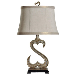 Jane Seymour - 1 Light Table Lamp In Modern Style-32 Inches Tall and 12 Inches Wide - 1301100