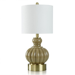 Bridgewater - 1 Light Table Lamp In Glam Style-23 Inches Tall and 11 Inches Wide