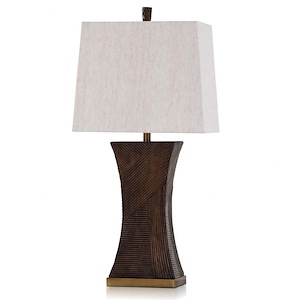 Asher - 1 Light Table Lamp-Transitional Style-33 Inches Tall and 16 Inches Wide