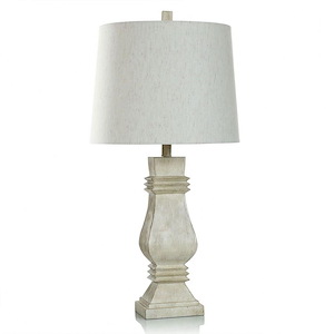 Maison Cream - 1 Light Table Lamp In Traditional Style-30.25 Inches Tall and 15 Inches Wide