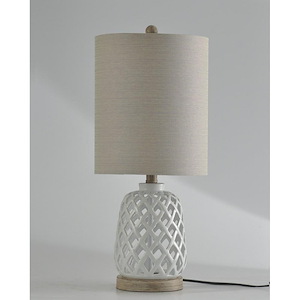 23.3 Inch One Light Table Lamp