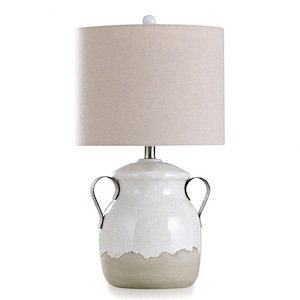 1 Light Table Lamp In Farmhouse Style-24 Inches Tall and 13 Inches Wide