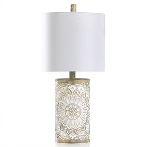 1 Light Table Lamp In Bohemian Style-22 Inches Tall and 10 Inches Wide