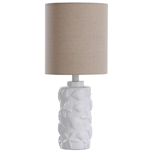 Seashell Motif - One Light Table Lamp