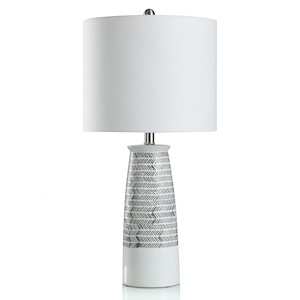 1 Light Table Lamp In Modern Style-26 Inches Tall and 13 Inches Wide