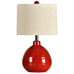Cameron - 21.5 Inch One Light Accent Ceramic Table Lamp
