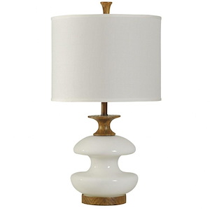 1 Light Table Lamp In Farmhouse Style-29 Inches Tall and 10 Inches Wide